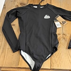 Burke Mountain Black Brooke 2.0 One Piece Swimsuit Size XS NWT